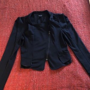 Women’s fitted black blazer on sale best price